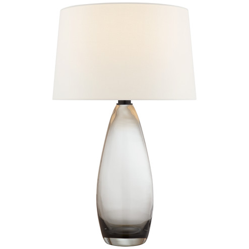 Myla One Light Table Lamp in Smoked Glass (268|CHA 3420SMG-L)