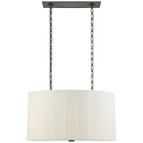 Perfect Pleat Four Light Pendant in Bronze (268|BBL 5031BZ-S)