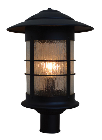 Newport One Light Post Mount in Antique Brass (37|NP-14WO-AB)