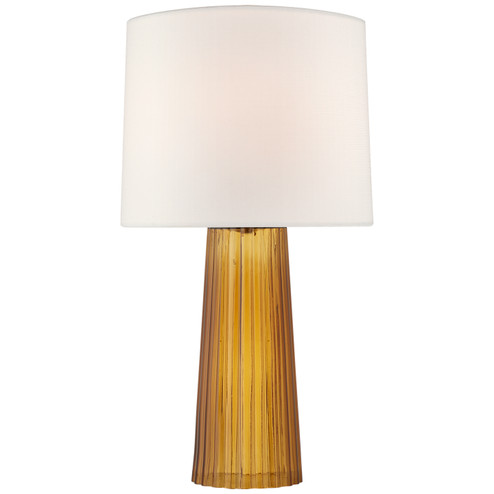 Danube One Light Table Lamp in Amber (268|BBL 3120AMB-L)