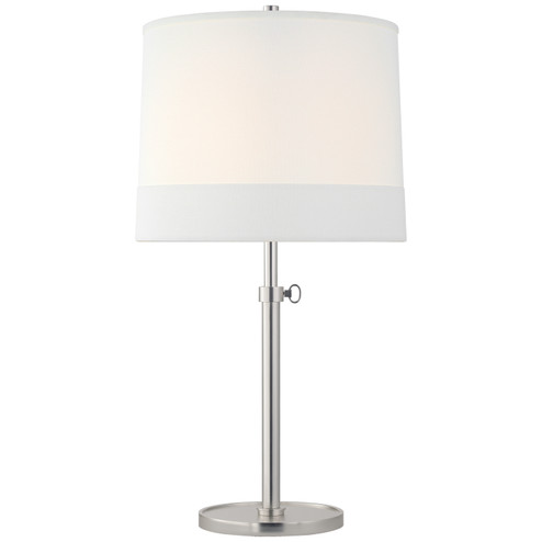 Simple One Light Table Lamp in Soft Silver (268|BBL 3023SS-L)