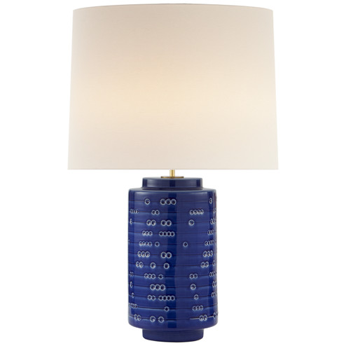 Darina One Light Table Lamp in Pebbled Blue (268|ARN 3609PBL-L)