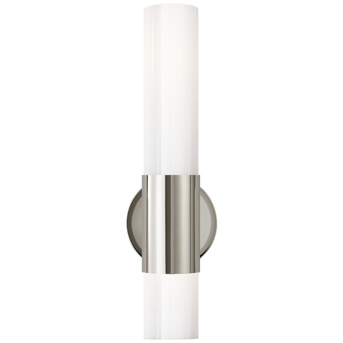 Penz Two Light Wall Sconce in Polished Nickel (268|ARN 2611PN-WG)