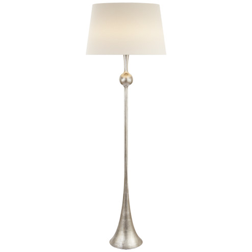 Dover One Light Floor Lamp in Burnished Silver Leaf (268|ARN 1002BSL-L)