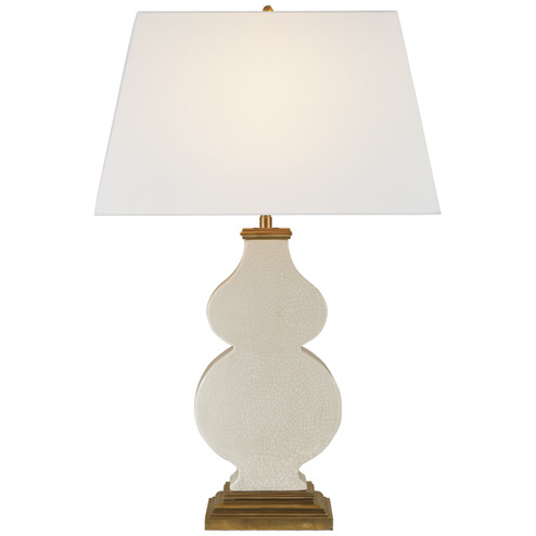 Anita One Light Table Lamp in Tea Stain Crackle (268|AH 3063TS-L)