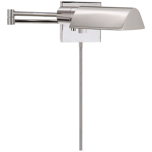 Vc Classic One Light Swing Arm Wall Lamp in Polished Nickel (268|92025 PN)