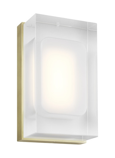 Milley LED Wall Sconce in Aged Brass (182|700WSMLY7R-LED930)