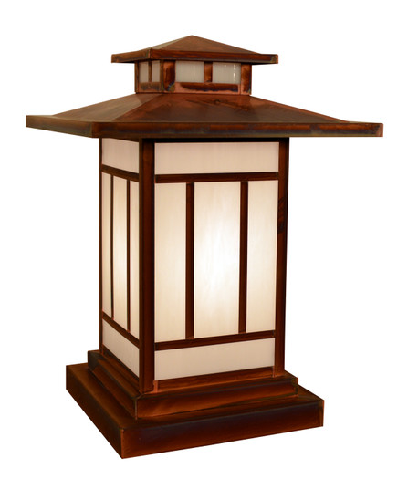Kennebec One Light Column Mount in Verdigris Patina (37|KC-12AM-VP)