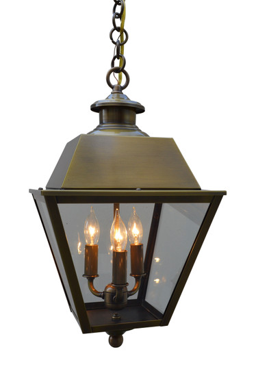 Inverness Three Light Pendant in Bronze (37|INH-10MRRM-BZ)