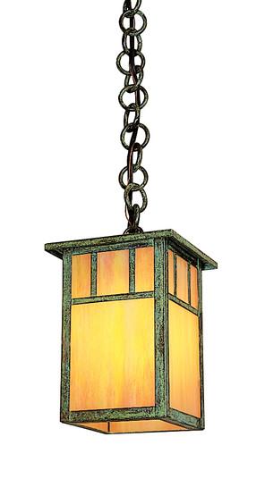 Huntington One Light Pendant in Mission Brown (37|HH-4LEF-MB)