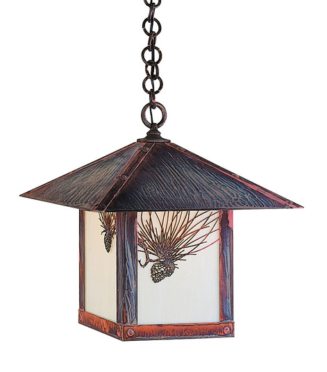 Evergreen One Light Pendant in Rustic Brown (37|EH-16HFF-RB)
