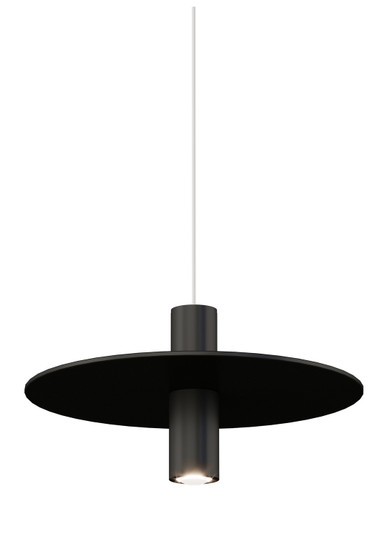Ponte LED Pendant in Nightshade Black (182|700MPPNTB-LED930)