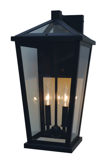 Devonshire Two Light Wall Mount in Mission Brown (37|DEB-10CLR-MB)