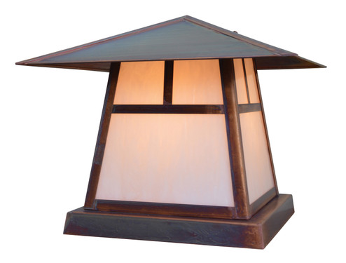 Carmel One Light Column Mount in Raw Copper (37|CC-12TWO-RC)