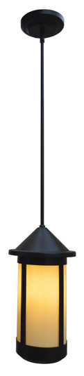 Berkeley One Light Pendant in Satin Black (37|BSH-7LRM-BK)
