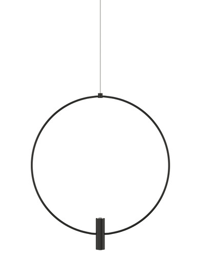 Layla LED Pendant in Nightshade Black (182|700FJLAY18B-LED930)