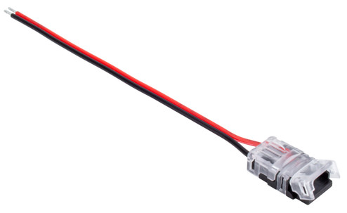 Tape Light Accessories Snap Connector With Conkit- 6'' in White/Clear (303|TL-2PWR-HD)
