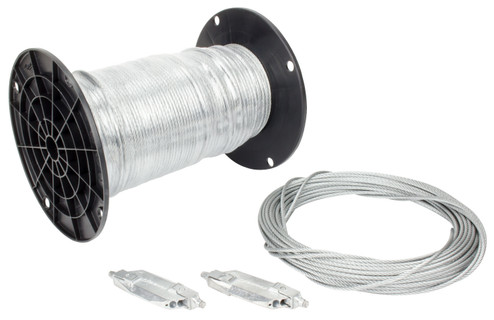 Commercial Grade 110' Cable Strut Kit in Raw Aluminum (303|LS-CABLE-110)