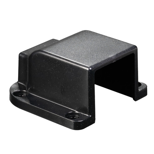 Hybrid End Cover in Black (303|120-H3-RGBW-CHAN-FEED)