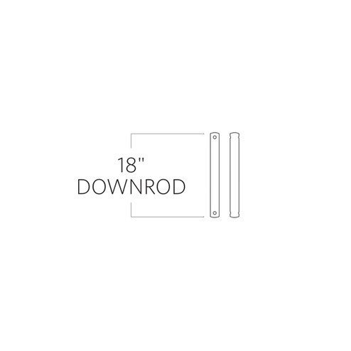 Universal Downrod in Chrome (71|DR18CH)