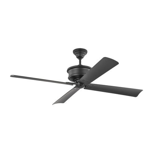 Subway 56''Ceiling Fan in Midnight Black (71|4SBWR56MBK)