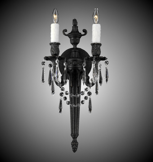 Wall Sconces Two Light Wall Sconce in Satin Nickel (183|WS2112-U-07G-ST)