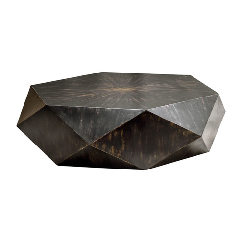 Volker Coffee Table in Mango Veneer w/Worn Black Rubbed (52|25832)