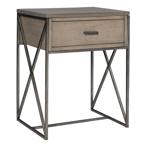 Cartwright Side Table in Brushed Pewter (52|25367)