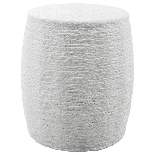 Resort Accent Stool in Braided Straw (52|25188)