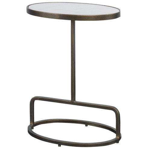 Jessenia Accent Table in Antiqued Brushed Gold (52|25135)