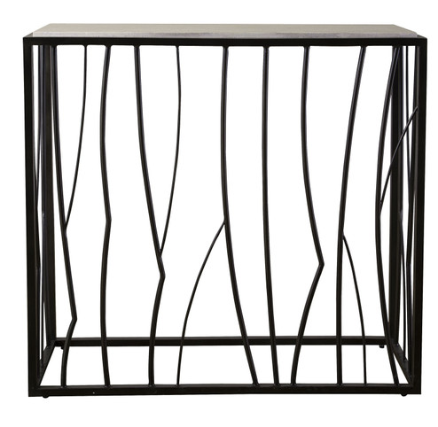 Reed Console Table in Dark Iron (52|25104)