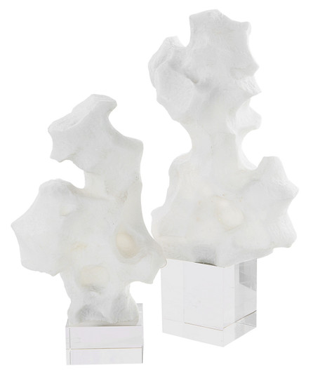 Remnant Sculptures, Set/2 in White (52|18046)