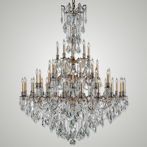Elise 45 Light Chandelier in French Gold Glossy (183|CH9324-A-03G-ST)