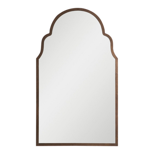 Brayden Mirror in Dark Brown w/Burnished Edges (52|12668 P)