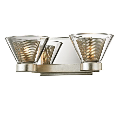 Wink LED Wall Bath in Silver Leaf (67|B5832)