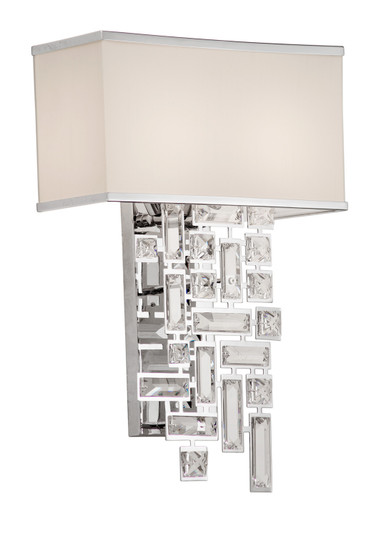 Vermeer Two Light Wall Bracket in Chrome (238|11190-010-FR001)