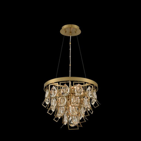 Carmella Four Light Pendant in Brushed Brass (238|031950-039-FR001)