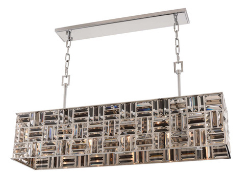 Modello Five Light Island Pendant in Chrome (238|031754-010-FR000)