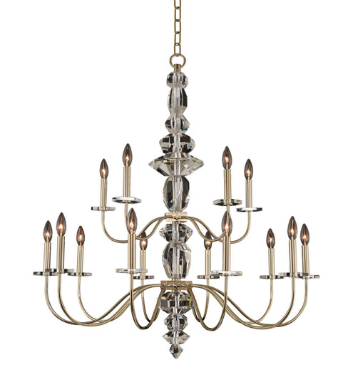 Bolivar 15 Light Chandelier in Champagne Gold (238|031252-041-FR001)