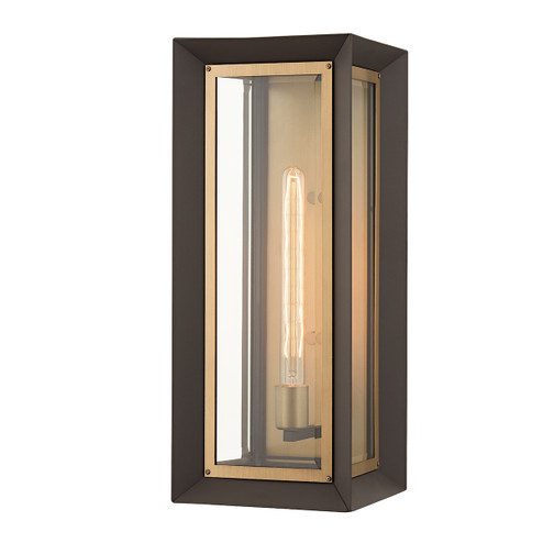 Lowry One Light Outdoor Wall Sconce in Textured Bronze (67|B4053-TBZ/PBR)