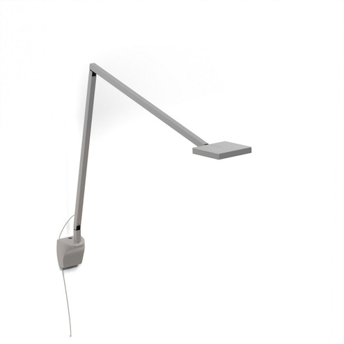 Focaccia LED Desk Lamp in Silver (240|FCD-2-SIL-WAL)