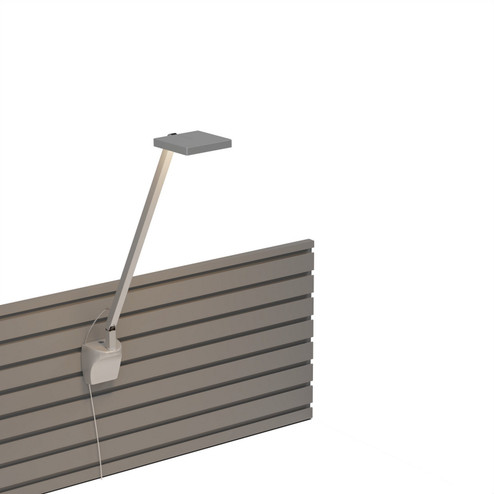Focaccia LED Desk Lamp in Silver (240|FCD-1-SIL-SLT)