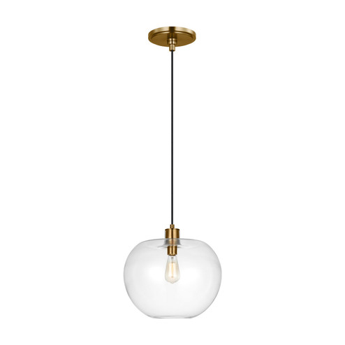 Mela One Light Pendant in Burnished Brass (454|TP1201BBS)