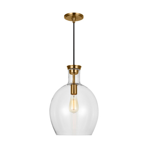 Vaso One Light Pendant in Burnished Brass (454|TP1151BBS)