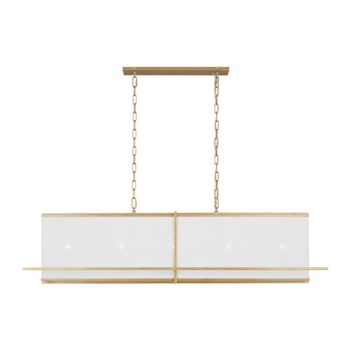 Dresden Five Light Chandelier in Coastal Gild (454|TFC1025CGD)