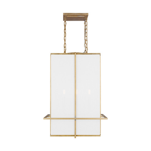 Dresden Four Light Chandelier in Coastal Gild (454|TFC1014CGD)