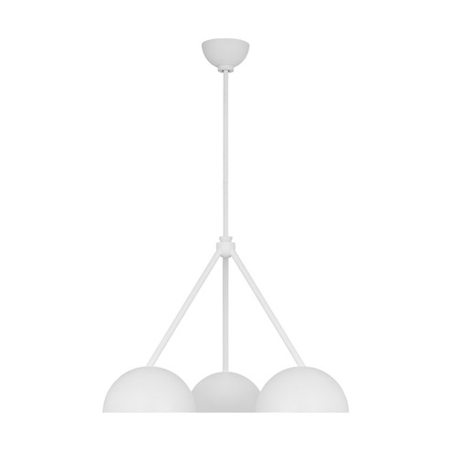 Beaunay Three Light Chandelier in Cast Plaster (454|LXC1043CPST)