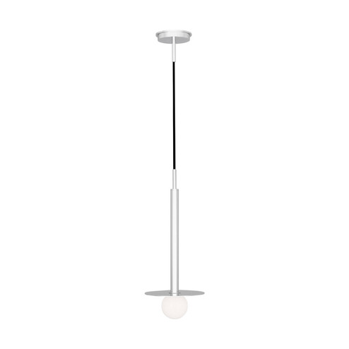 Nodes One Light Pendant in Polished Nickel (454|KP1001PN)