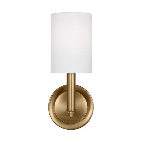 Egmont One Light Bath Vanity in Satin Brass (454|DJW1051SB)