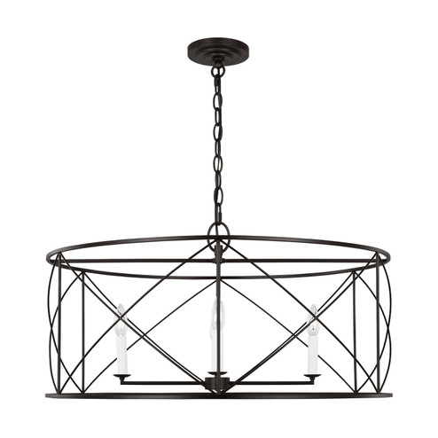 Beatrix Four Light Chandelier in Aged Iron (454|CC1624AI)